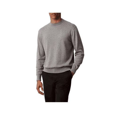 Calvin Klein Jeans Pullover Calvin Klein - Maglione con monogramma in cotone taglio relaxed S  - Francavilla Moda